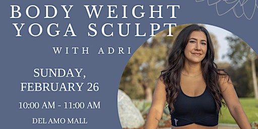 Body Weight Yoga Sculpt with Adri