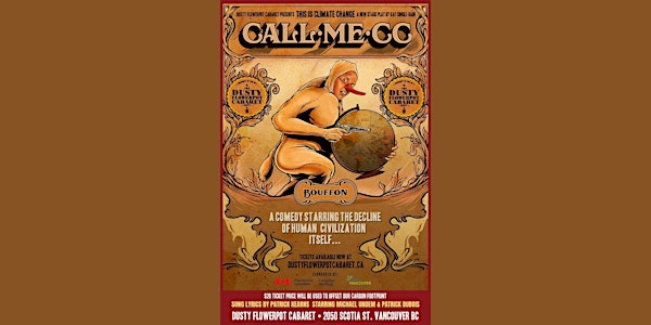 Call Me CC, A Comedy Starring Climate Change Live and in Person!