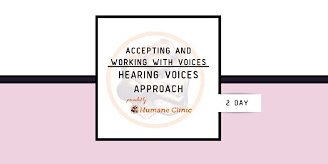 Accepting and working with voices:  Hearing Voices Approach primary image