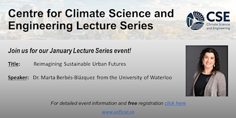 UofT Centre for Climate Science and Engineering Lecture Series - Jan 2023