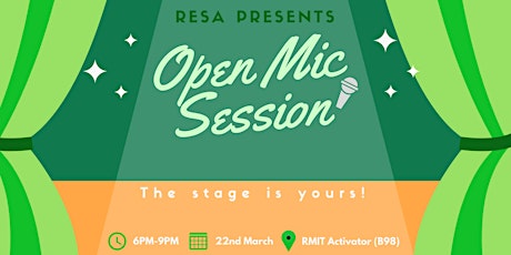 RESA: Open Mic Session primary image