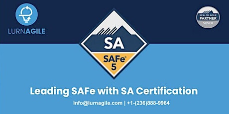 Online Leading SAFe with SAFe Agilist(SA) Certification-Chicago Time (CST)