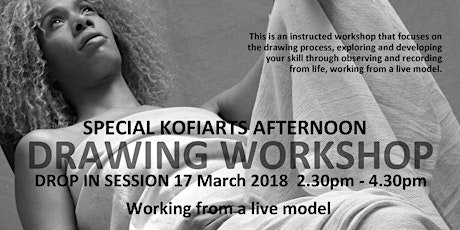 SPECIAL- LIVE MODEL- AFTERNOON DRAWING WORKSHOPS primary image
