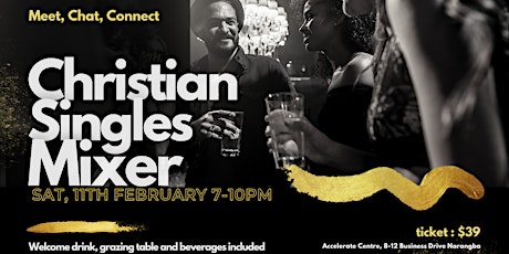 Christian Singles Mixer: Meet, Chat, Connect (35+) primary image