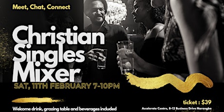 Hauptbild für Christian Singles Mixer: Meet, Chat, Connect (35+)