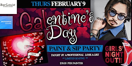 "Gal"entine's Day Paint & Sip at Bar Louie primary image