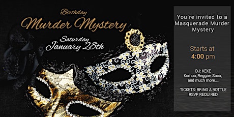 Melissa's 40th Masquerade Murder Mystery