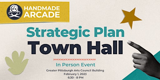 Handmade Arcade Town Hall In Person Meeting