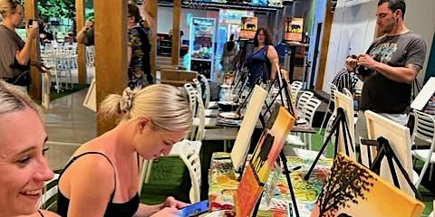 Primaire afbeelding van Paint and Sip Brisbane City byo Tuesday Night