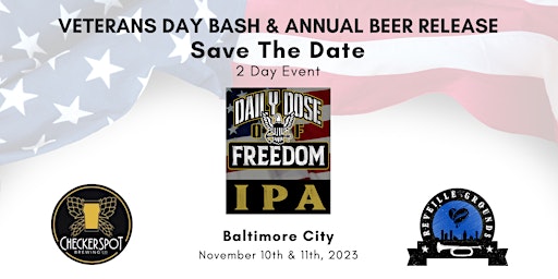 Baltimore Veterans Day Weekend Bash - Veterans Day 11/11/23 primary image