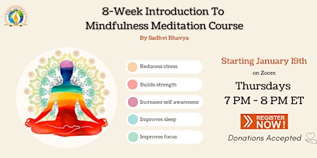 Mindfulness Meditation Course primary image