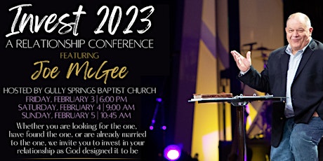 Invest 2023 | A Relationship Conference