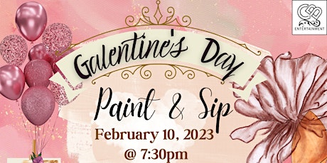 Galentines Paint & Sip Event