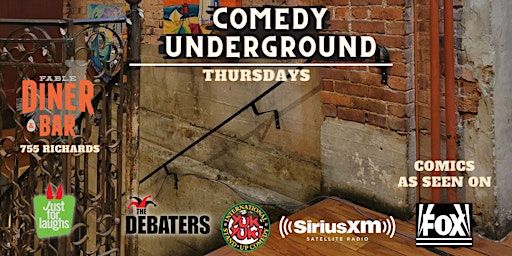 Comedy Undergound at The Fable Bar Downtown