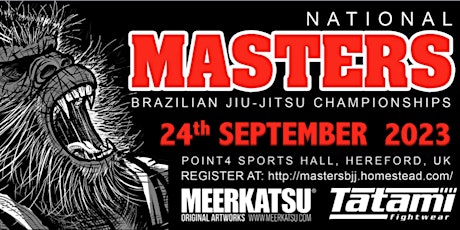 Hauptbild für 2023 National Masters: Brazilian Jiu Jitsu Championships