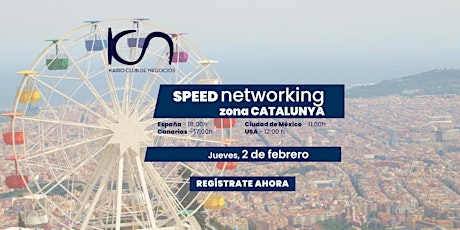 Speed Networking Online Zona Catalunya - 2 de febrero