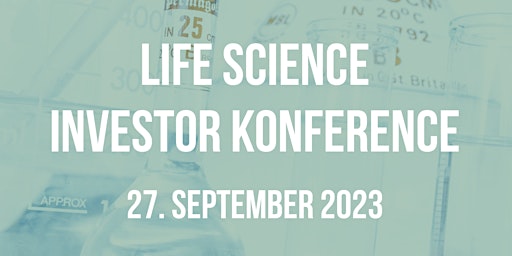 Life Science Investor Konference  27. september 2023 primary image