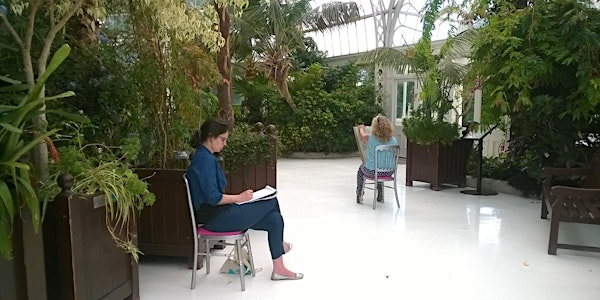 Sketching in the Palm House (3rd June)