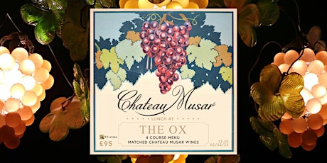 Chateau Musar Lunch at The Ox Bristol