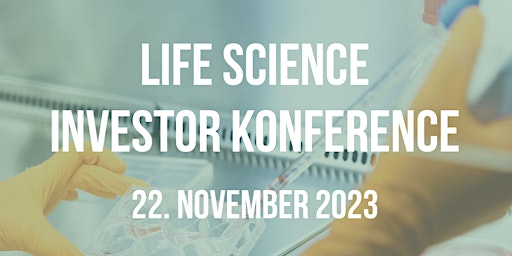 Life Science Investor Konference  22. november 2023 primary image