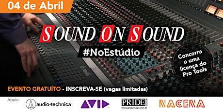Imagem principal do evento Sound on Sound #NoEstúdio - NaCena