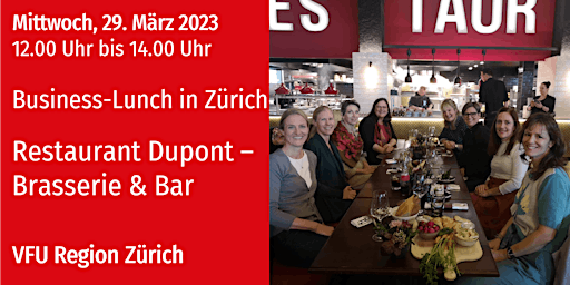 VFU Business-Lunch, Zürich-City, 29.03.2023