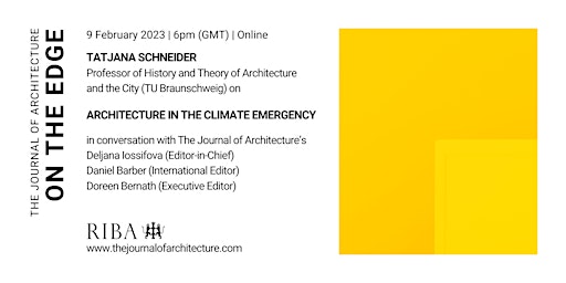 The Journal of Architecture on the Edge