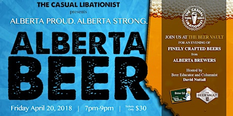 Alberta Proud. Alberta Strong. ALBERTA BEER! primary image