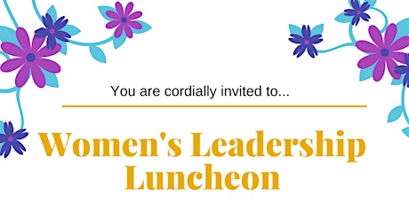 Women's Leadership Luncheon primary image