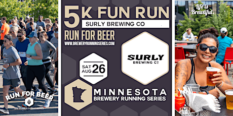 5k Beer Run x Surly Brewing Co | 2023 MN Brewery Running Series