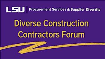 Diverse Construction Contractors Forum