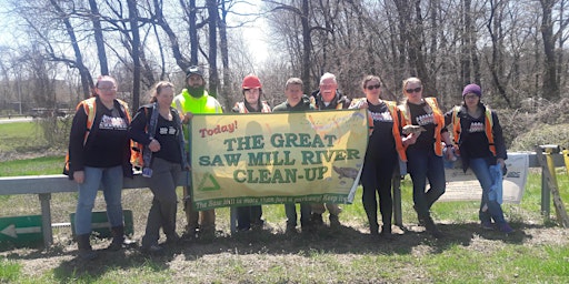 Primaire afbeelding van Great Saw Mill River Cleanup 2024: Odell Ave, Executive Blvd, & Hearst St.