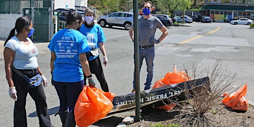 Immagine principale di Great Saw Mill River Cleanup 2024: Bridge Street Plaza, Ardsley 