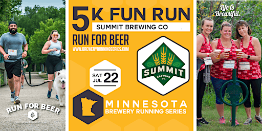 5k Beer Run x Summit Brewing Co | 2023 MN Brewery Running Series