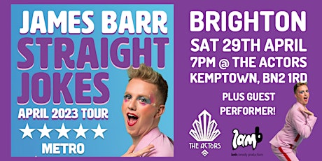 James Barr: Straight Jokes (UK Tour)