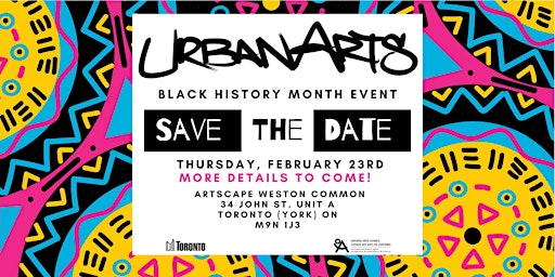 UrbanArts Black History Month Event