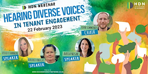 HDN Webinar: Hearing Diverse Voices in Tenant Engagement