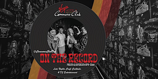 On the Record at Commons Club primary image