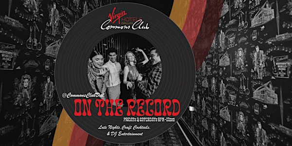 On the Record at Commons Club