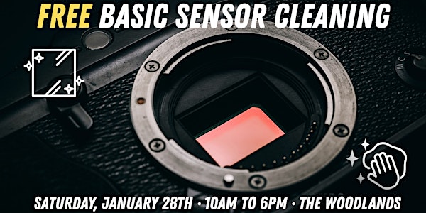 FREE Sensor Cleaning at Precision Camera in The Woodlands