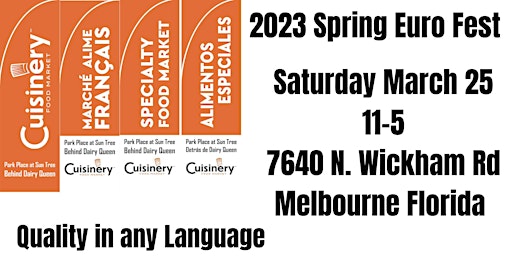 2nd Annual Melbourne Spring Euro Fest