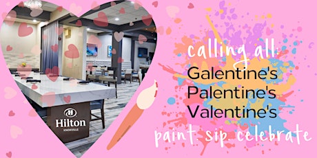 Valentine's Day Paint Night at Hilton Knoxville