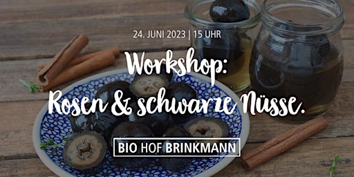 Workshop | Rosen & schwarze Nüsse. primary image