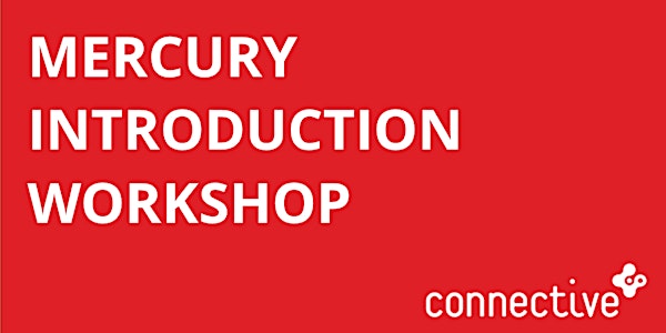Mercury Introductory Workshop - Brisbane (April 2018)
