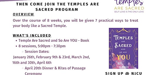 Temples are Sacred and So Are You
