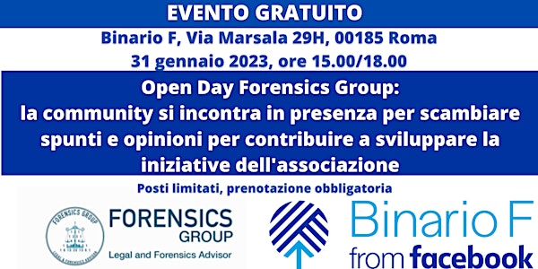 Open Day Forensics Group