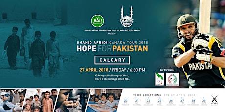 Shahid Afridi in Calgary: Hope for Pakistan primary image