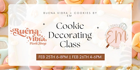 Retro Vibes Cookie Decorating with Cookies by Em