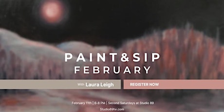 Paint and Sip with Laura Leigh at Studio 89