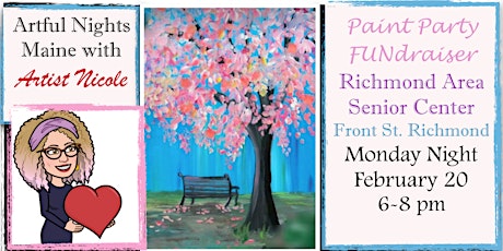Paint Party FUNdraiser for Richmond Area Senior Center!